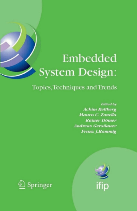 Cover image for book Embedded System Design: Topics, Techniques and Trends