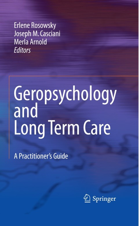 Cover image for book Geropsychology and Long Term Care