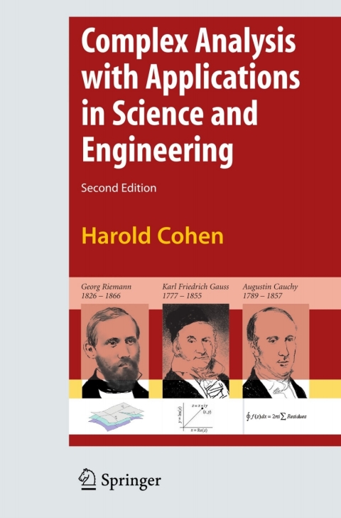 Cover image for book Complex Analysis with Applications in Science and Engineering