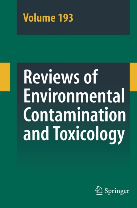 Cover image for book Reviews of Environmental Contamination and Toxicology 193