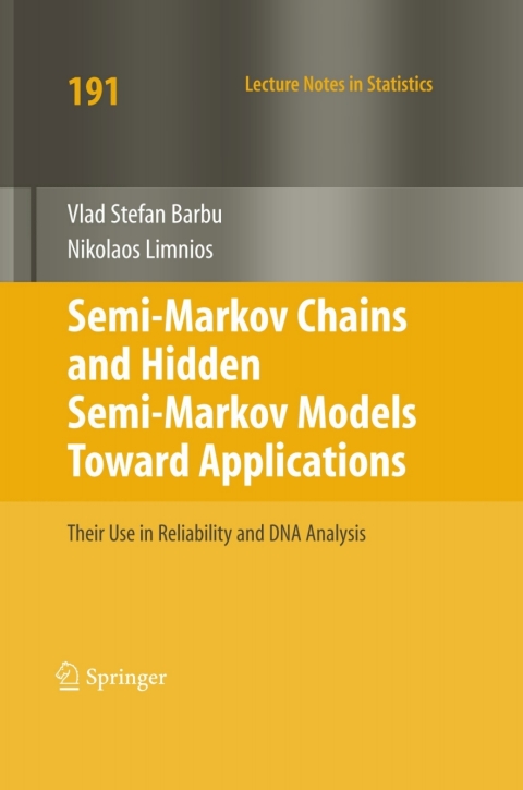 Cover image for book Semi-Markov Chains and Hidden Semi-Markov Models toward Applications