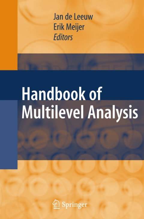 Cover image for book Handbook of  Multilevel Analysis