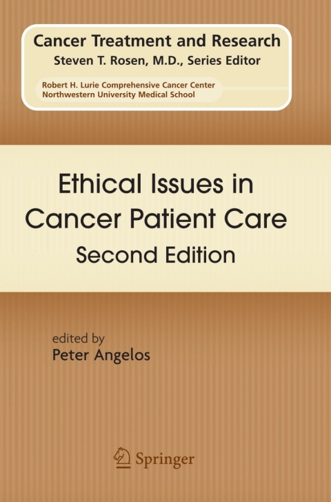Cover image for book Ethical Issues in Cancer Patient Care