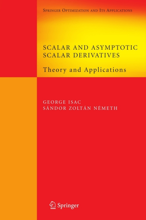 Cover image for book Scalar and Asymptotic Scalar Derivatives