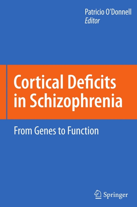 Cover image for book Cortical Deficits in Schizophrenia