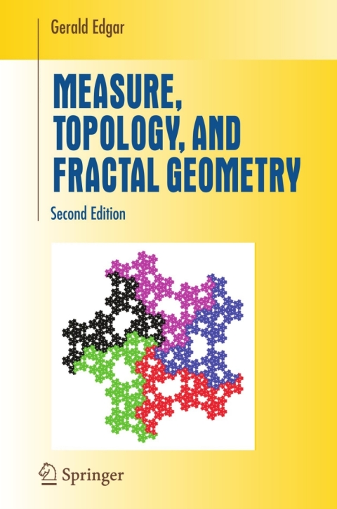 Cover image for book Measure, Topology, and Fractal Geometry