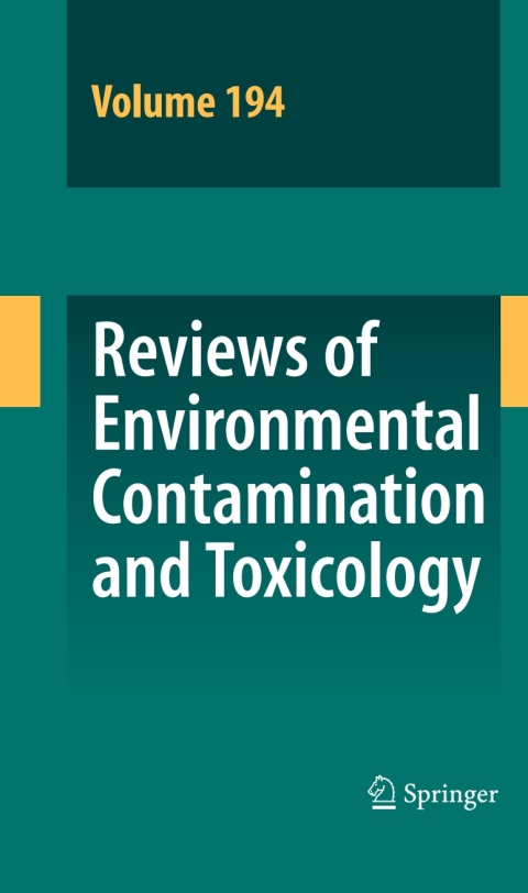Cover image for book Reviews of Environmental Contamination and Toxicology 194