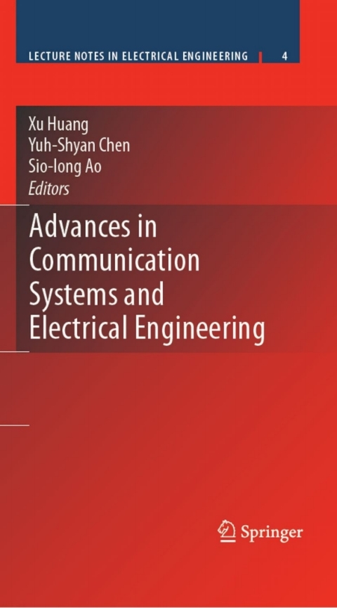 Cover image for book Advances in Communication Systems and Electrical Engineering
