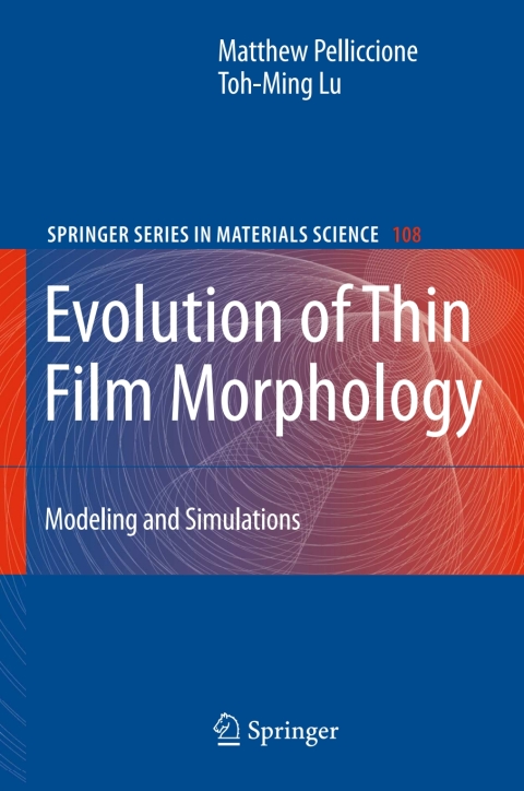 Cover image for book Evolution of Thin Film Morphology
