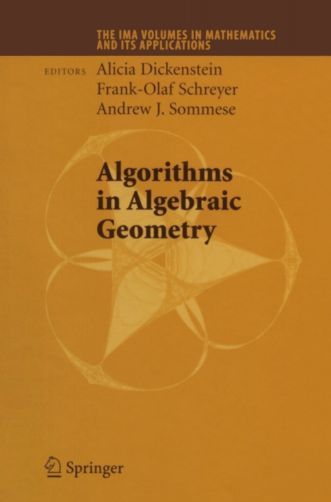Cover image for book Algorithms in Algebraic Geometry