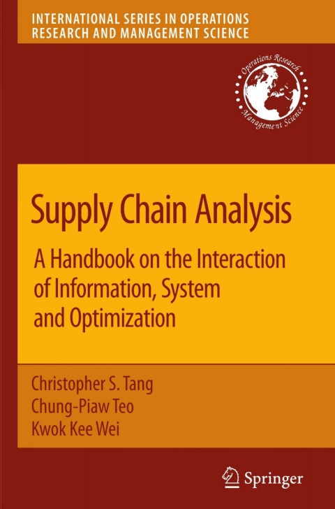 Cover image for book Supply Chain Analysis