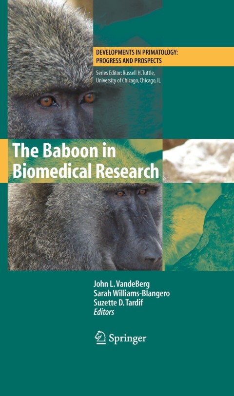 Cover image for book The Baboon in Biomedical Research