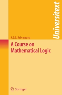 Cover image: A Course on Mathematical Logic 9780387762753