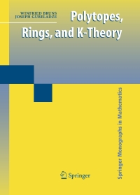 Titelbild: Polytopes, Rings, and K-Theory 9780387763552