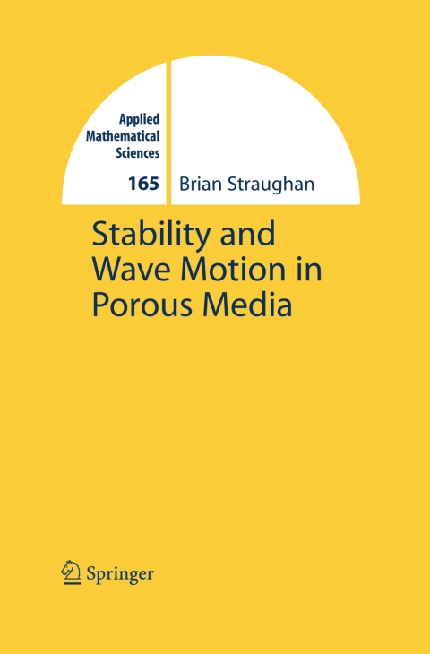 Cover image for book Stability and Wave Motion in Porous Media