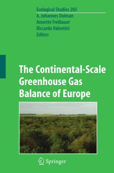 Cover image for book The Continental-Scale Greenhouse Gas Balance of Europe