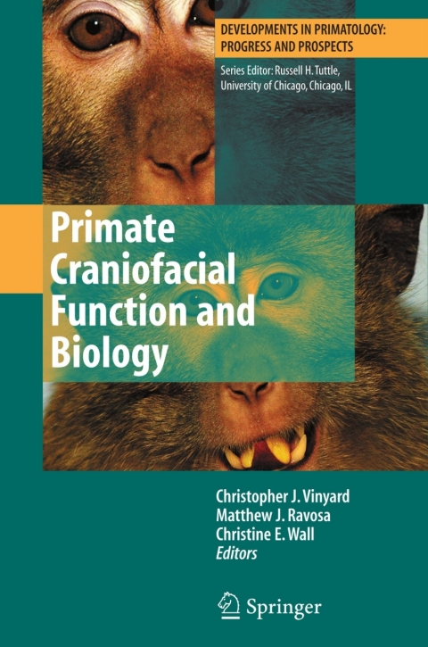 Cover image for book Primate Craniofacial Function and Biology