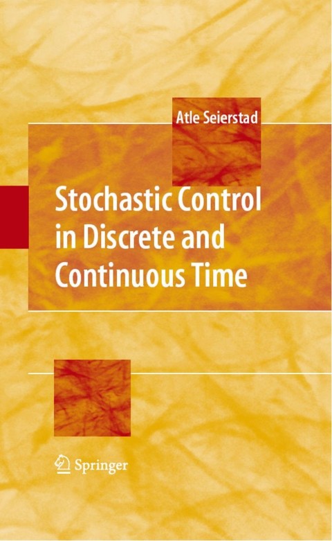 Cover image for book Stochastic Control in Discrete and Continuous Time