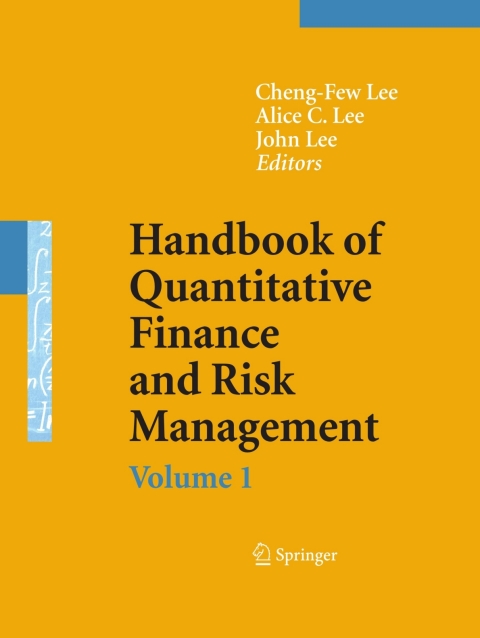 Cover image for book Handbook of Quantitative Finance and Risk Management