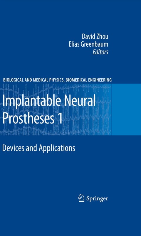 Cover image for book Implantable Neural Prostheses 1