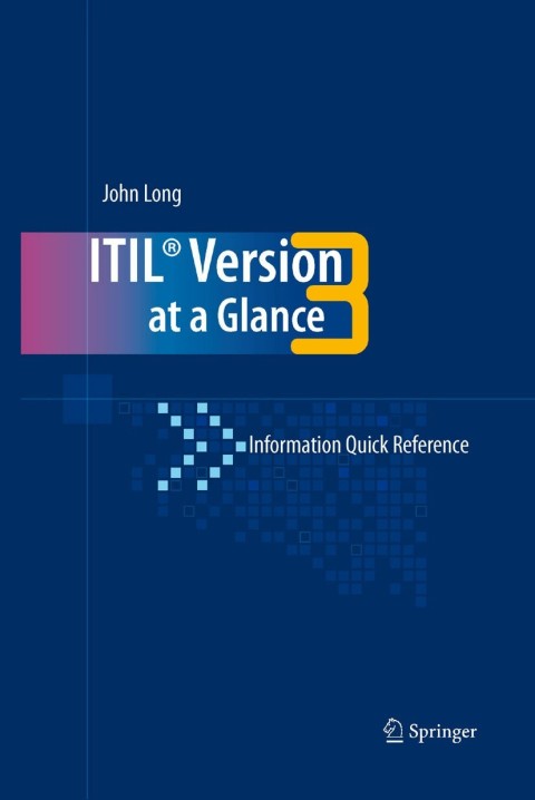 ITIL Version 3 at a Glance 
