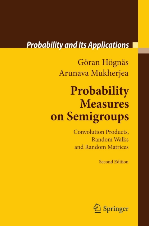 Cover image for book Probability Measures on Semigroups