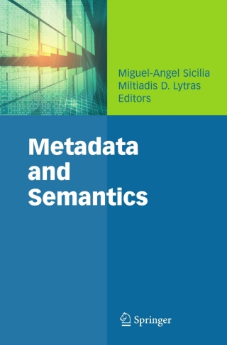 Metadata and Semantics