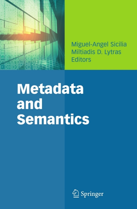 Cover image for book Metadata and Semantics