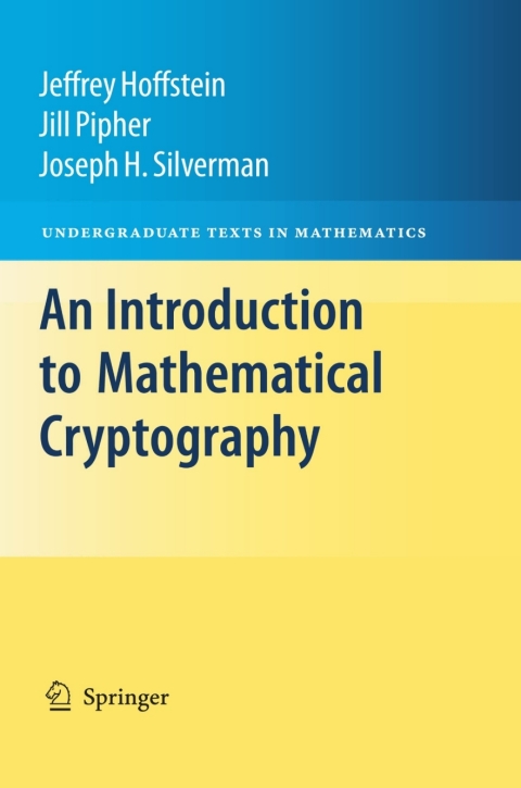 Cover image for book An Introduction to Mathematical Cryptography