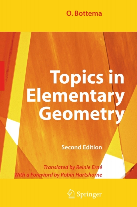 Cover image for book Topics in Elementary Geometry