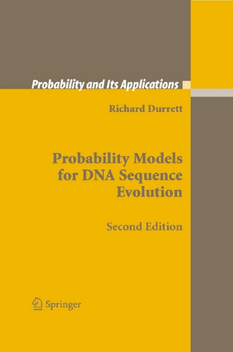 Cover image for book Probability Models for DNA Sequence Evolution