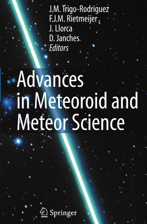 Cover image for book Advances in Meteoroid and Meteor Science
