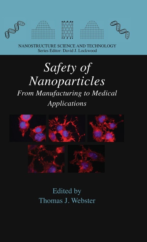 Cover image for book Safety of Nanoparticles