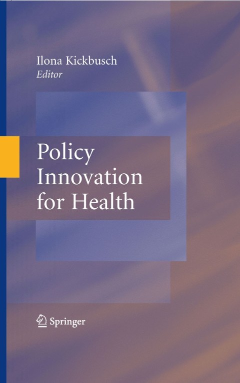 Cover image for book Policy Innovation for Health