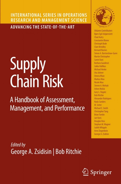 Cover image for book Supply Chain Risk