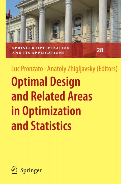 Cover image for book Optimal Design and Related Areas in Optimization and Statistics
