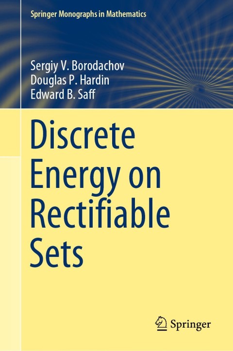 Cover image for book Discrete Energy on Rectifiable Sets