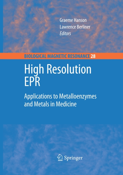 Cover image for book High Resolution EPR