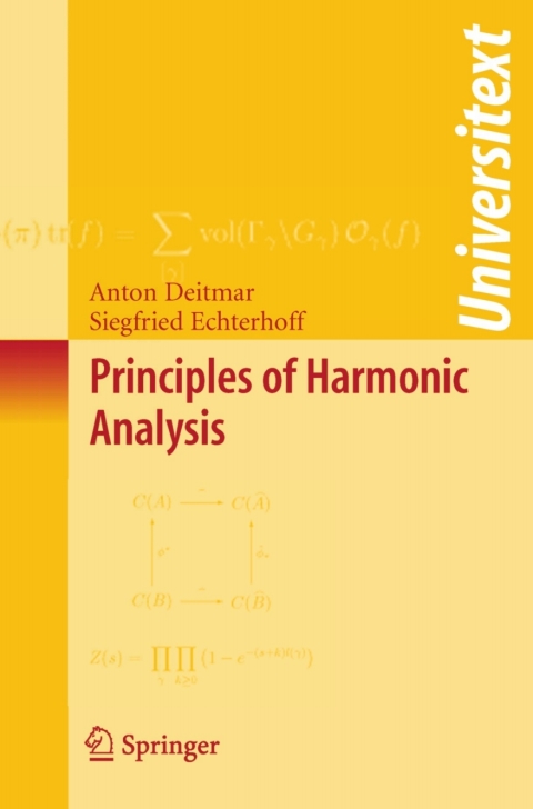 Cover image for book Principles of Harmonic Analysis