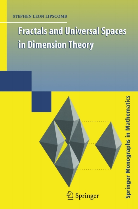 Cover image for book Fractals and Universal Spaces in Dimension Theory