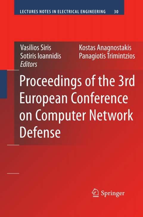 Cover image for book Proceedings of the 3rd European Conference on Computer Network Defense
