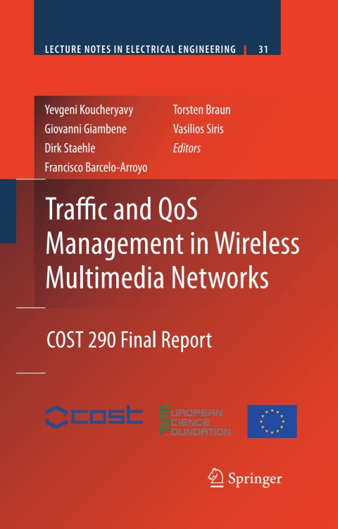 Cover image for book Traffic and QoS Management in Wireless Multimedia Networks