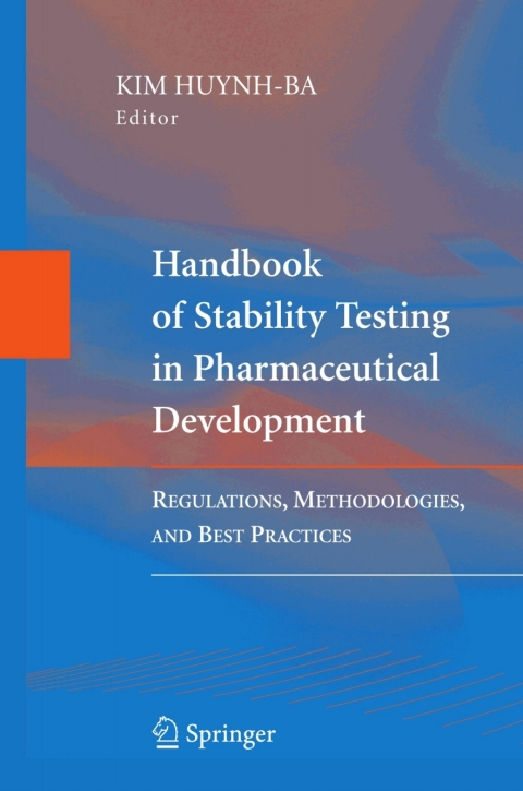 Cover image for book Handbook of Stability Testing in Pharmaceutical Development
