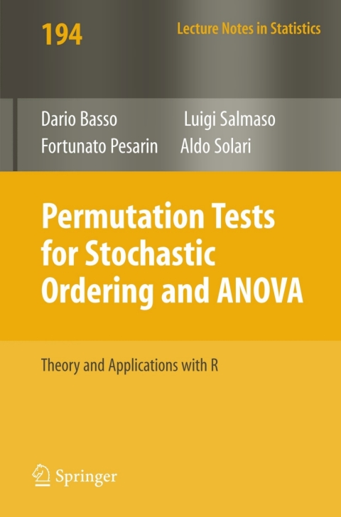 Cover image for book Permutation Tests for Stochastic Ordering and ANOVA