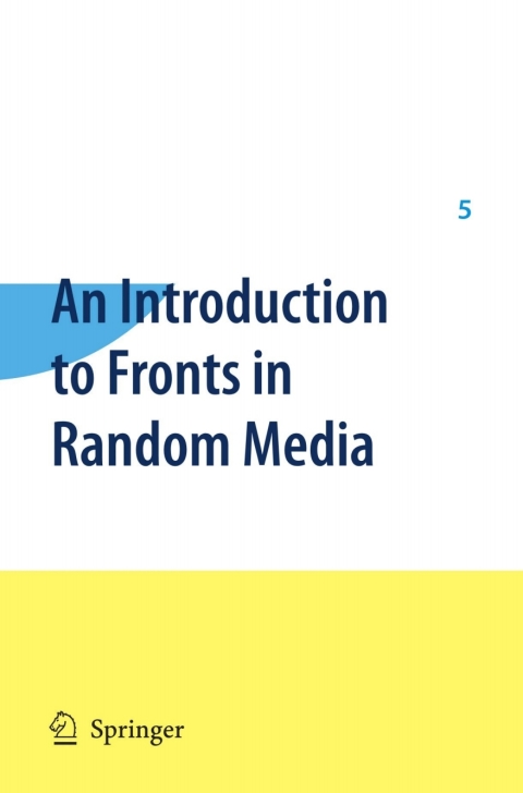 Cover image for book An Introduction to Fronts in Random Media