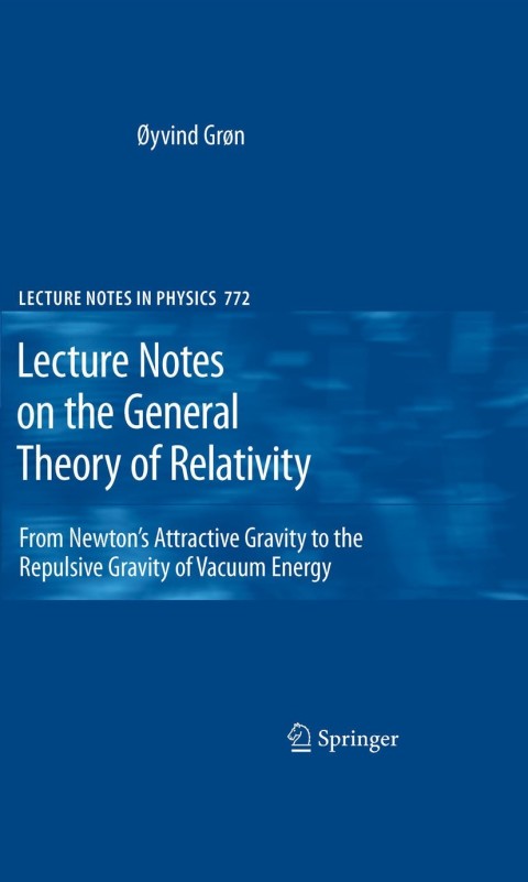 Cover image for book Lecture Notes on the General Theory of Relativity