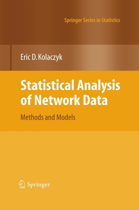 Cover image for book Statistical Analysis of Network Data