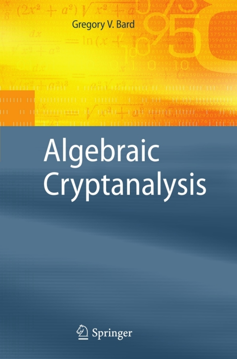 Cover image for book Algebraic Cryptanalysis