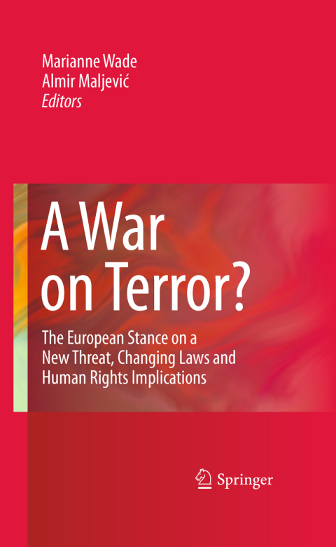 Cover image for book A War on Terror?