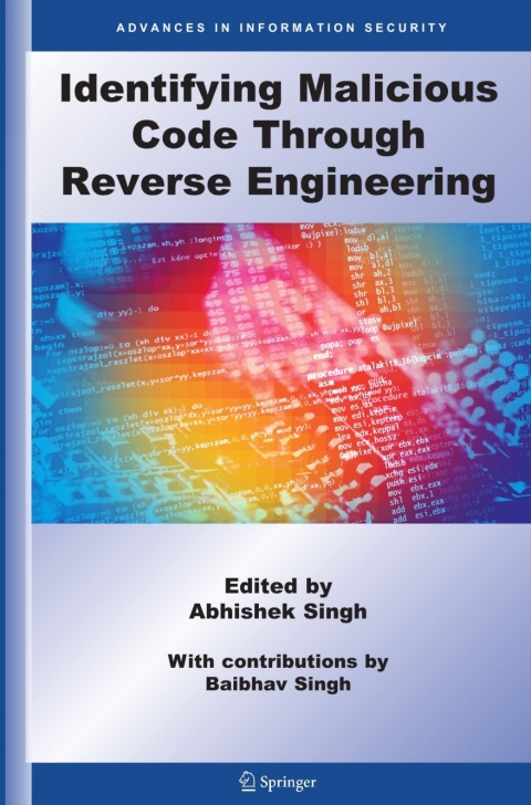 Cover image for book Identifying Malicious Code Through Reverse Engineering